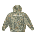 Vintage Wood Camo Printed Hoody Front